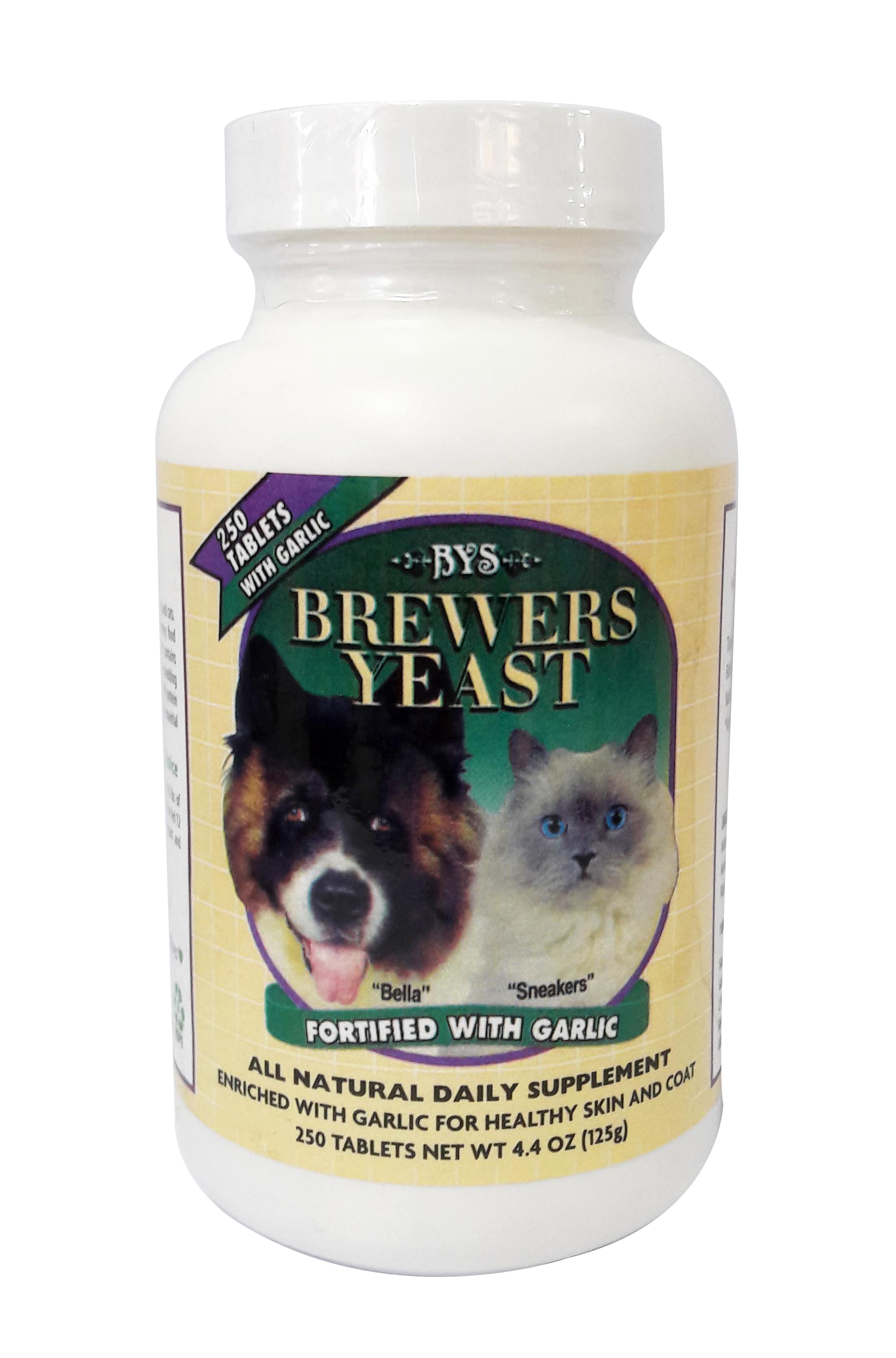 BYS Brewers Yeast 250 Tablets (125g)